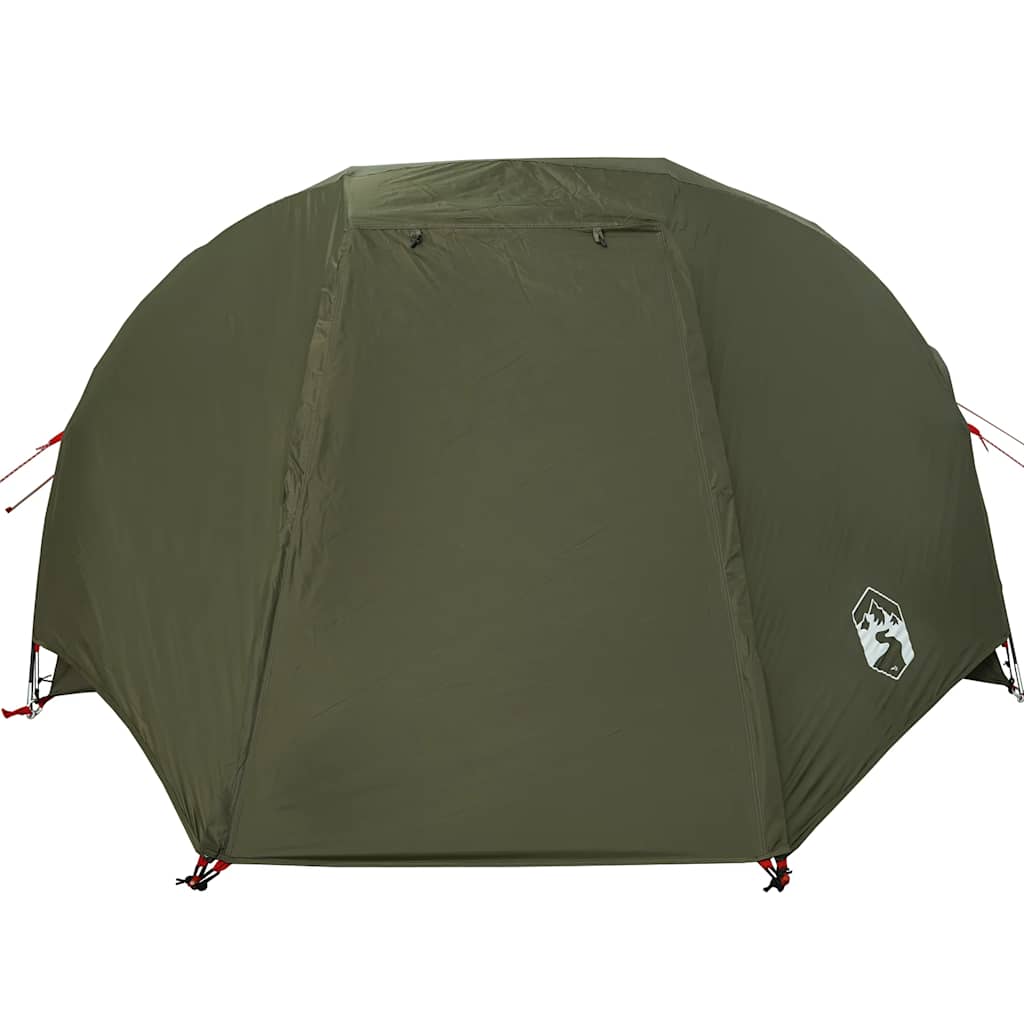 Tenda da Pesca per 3 Persone Verde Oliva Impermeabile