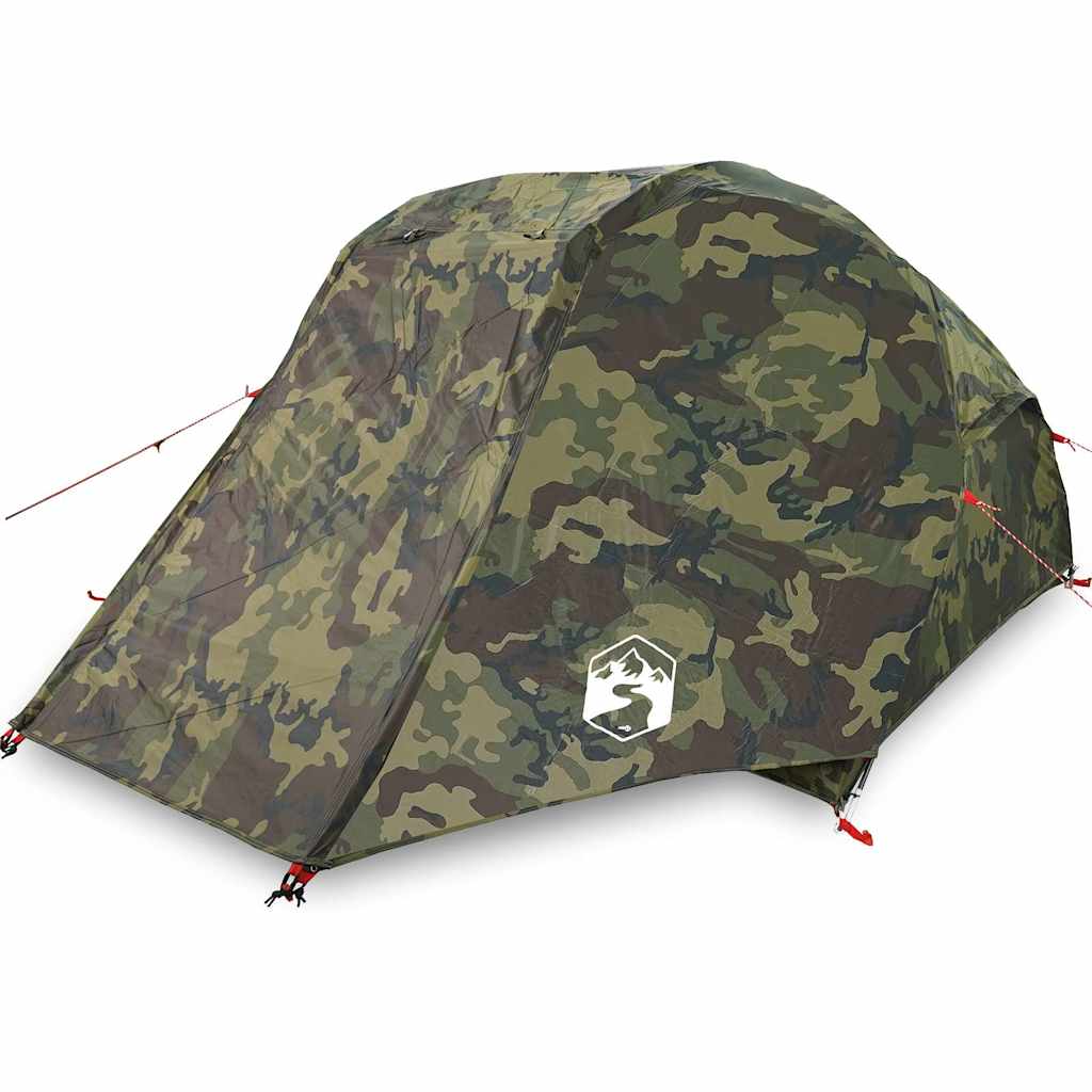 Tenda da Pesca per 3 Persone Mimetica Impermeabile