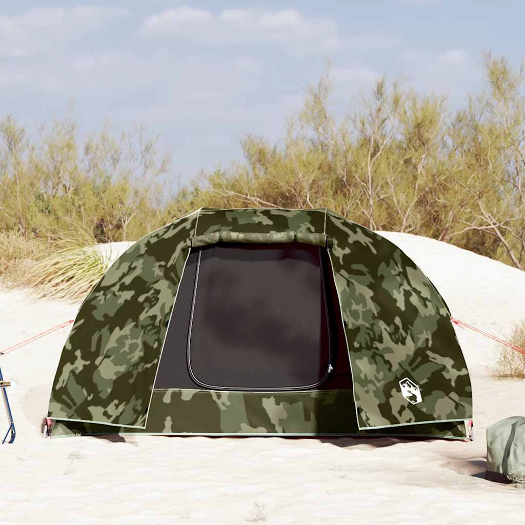 Tenda da Pesca per 3 Persone Mimetica Impermeabile