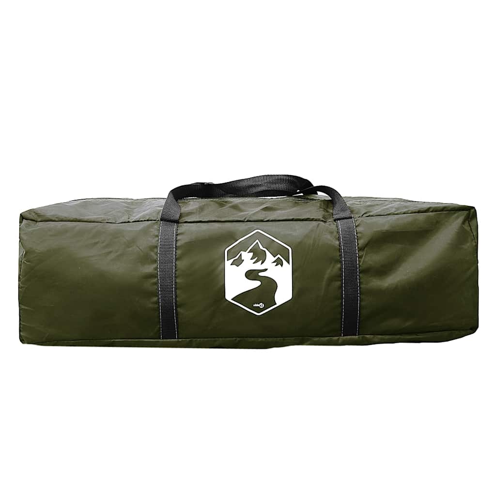 Tenda da Pesca per 5 Persone Verde Oliva Impermeabile