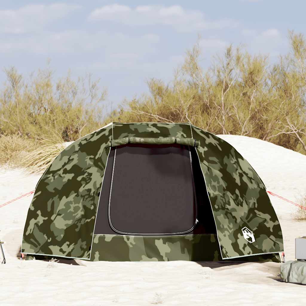 Tenda da Pesca per 5 Persone Mimetica Impermeabile