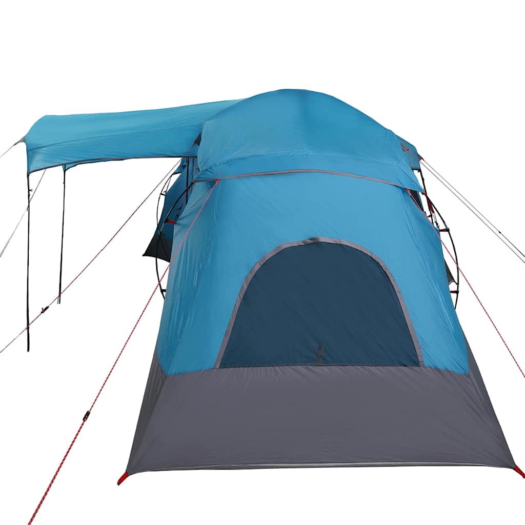 Tenda Familiare 6 persona Blu e Grigio