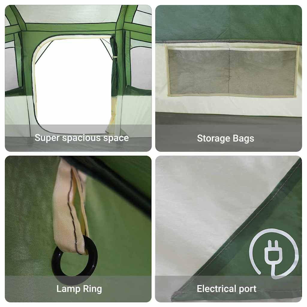 Tenda Familiare 435 x 255 x 216 cm Poliestere e Acciaio