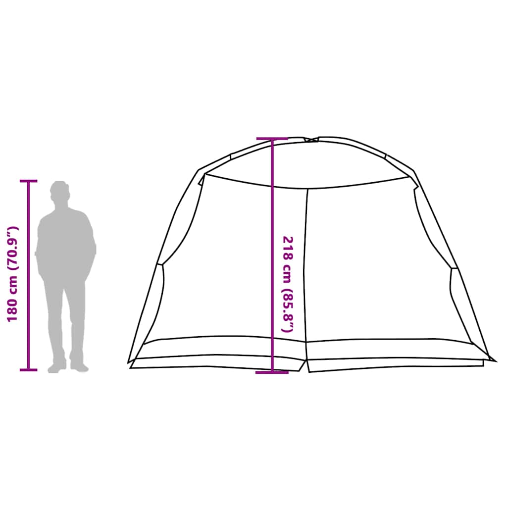 Tenda zanzariera 320 x 320 x 218 cm Poliestere e fibra di vetro