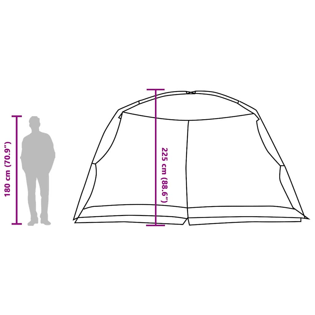 Tenda zanzariera 434 x 434 x 230 cm Poliestere e fibra di vetro