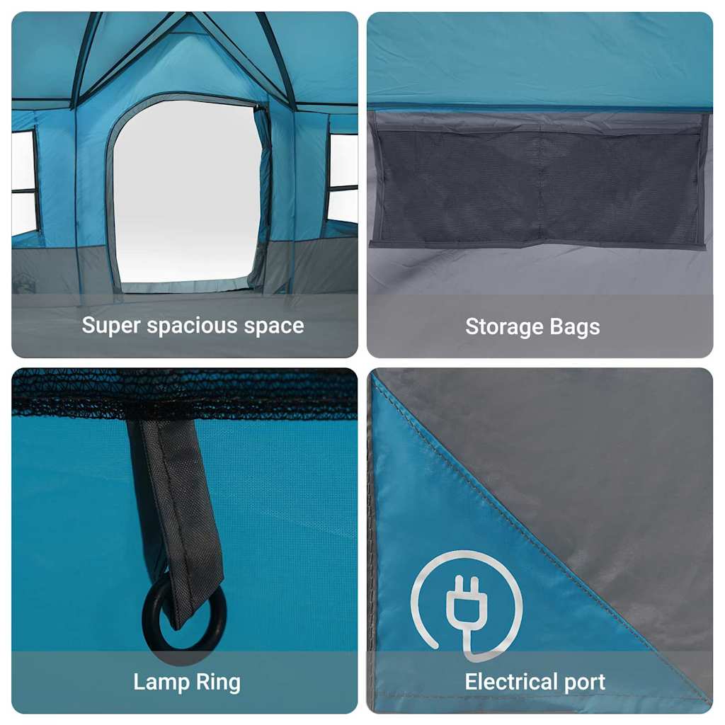 Tenda Familiare 622 x 295 x 238 cm Poliestere e Acciaio