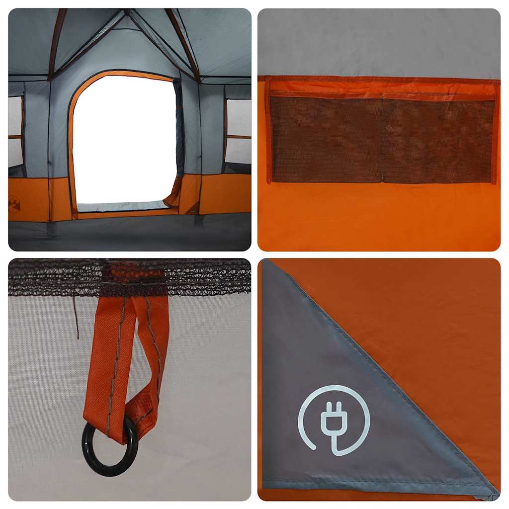 Tenda Familiare 622 x 295 x 238 cm Poliestere e Acciaio
