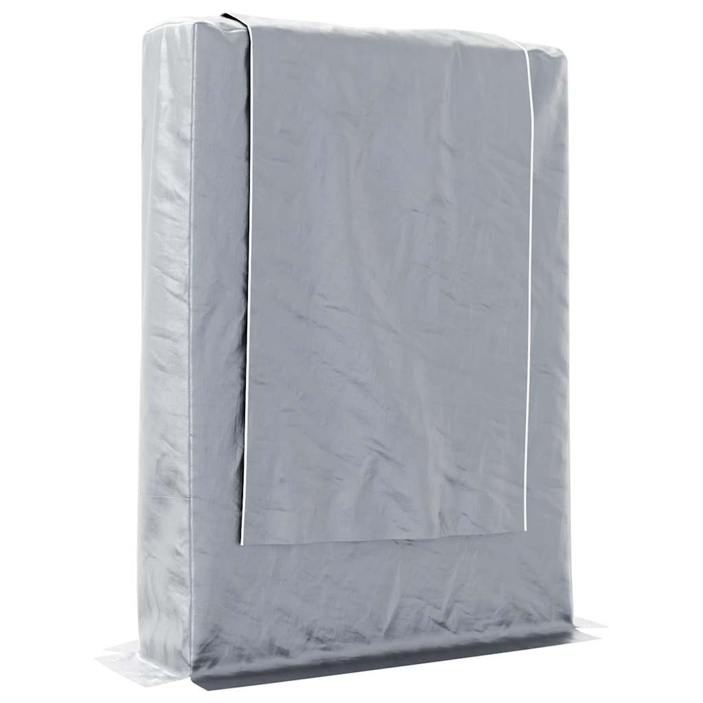 Rastrelliera per Legna con Copertura Antipioggia 100x25x150cm