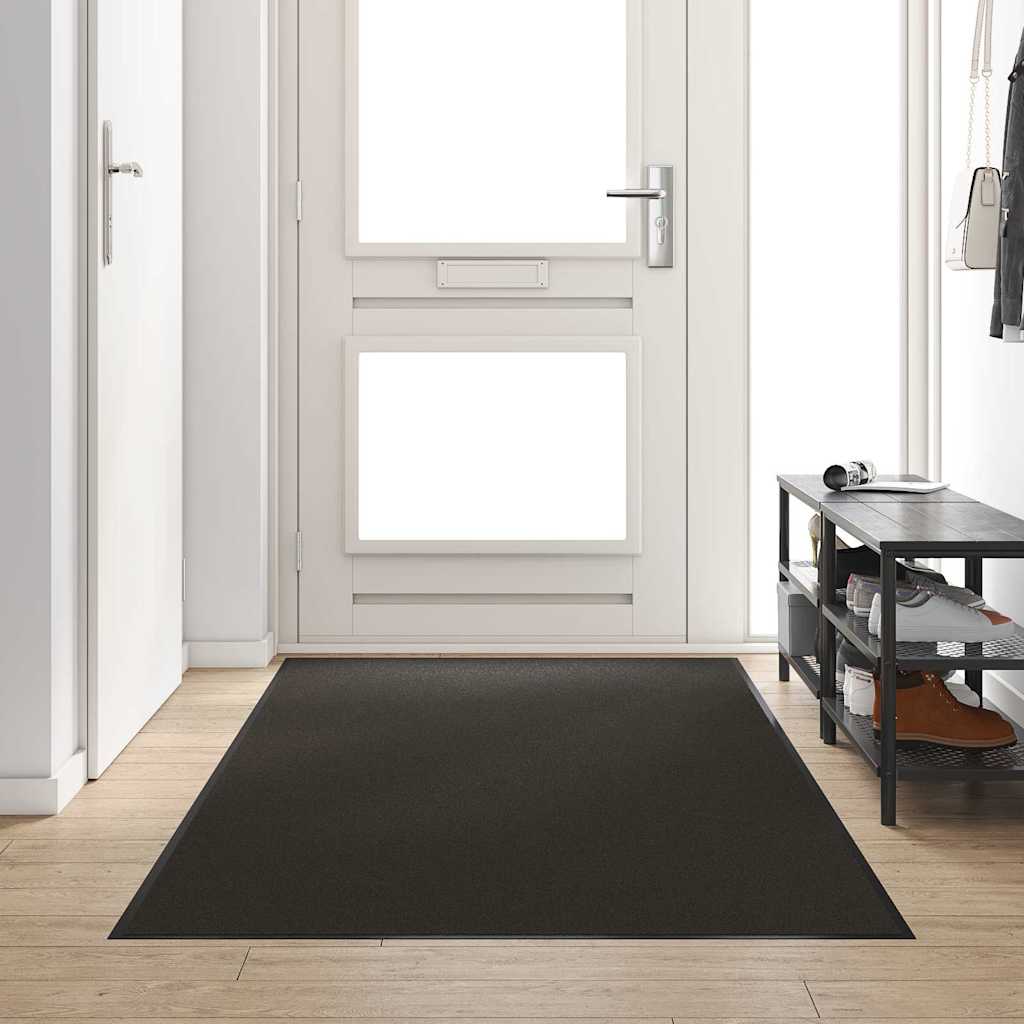 Tappetino Nero 120 x 300 cm 100% Poliammide