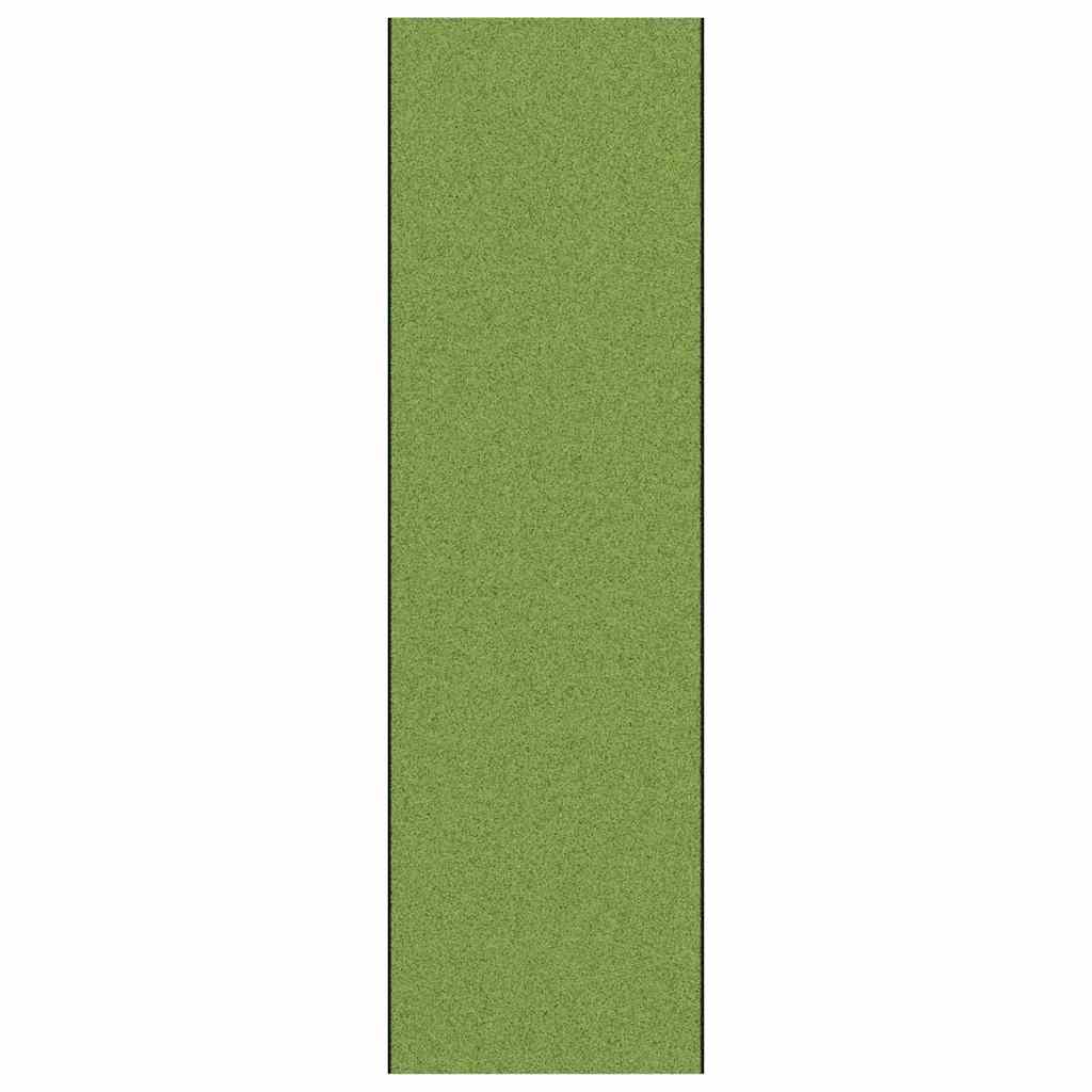 Tappetino Verde e Nero 120 x 400 cm 100% Poliammide