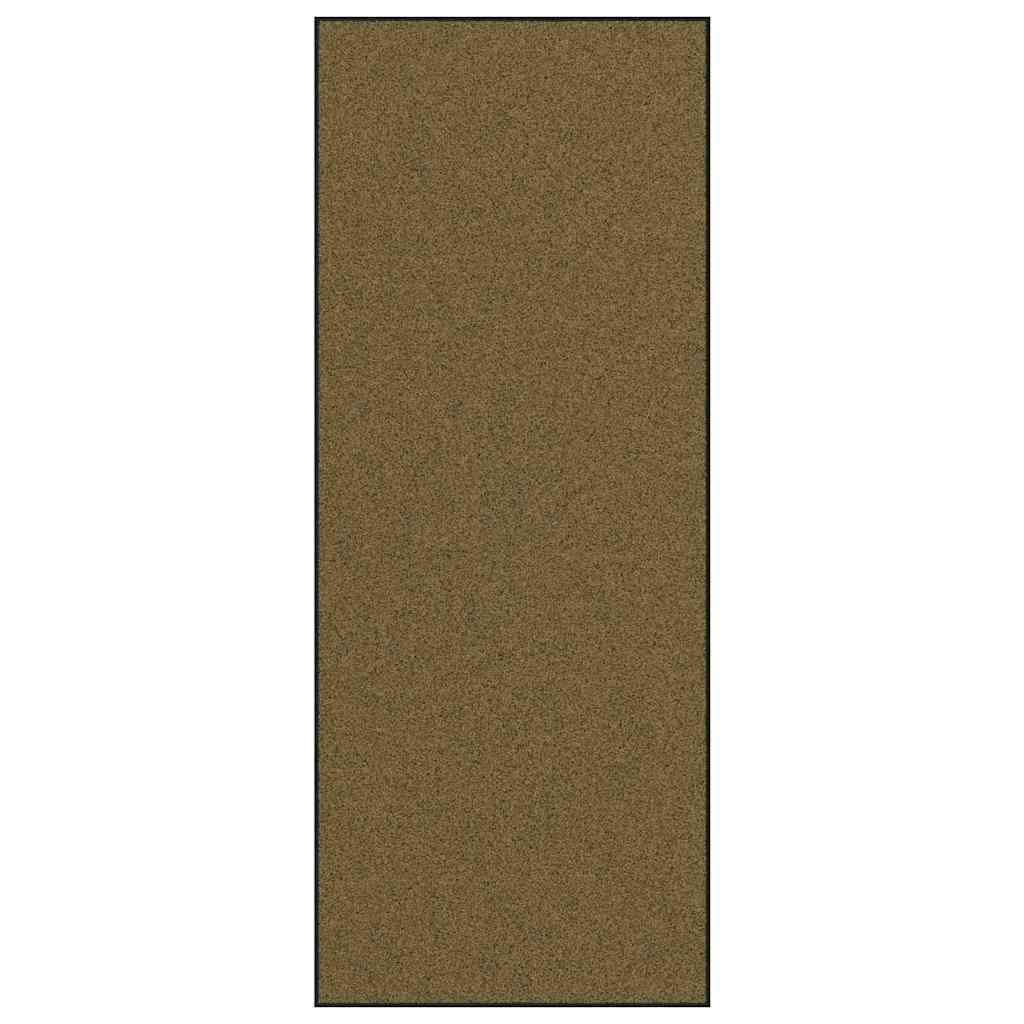 Tappetino Marrone e Nero 120 x 300 cm 100% Poliammide