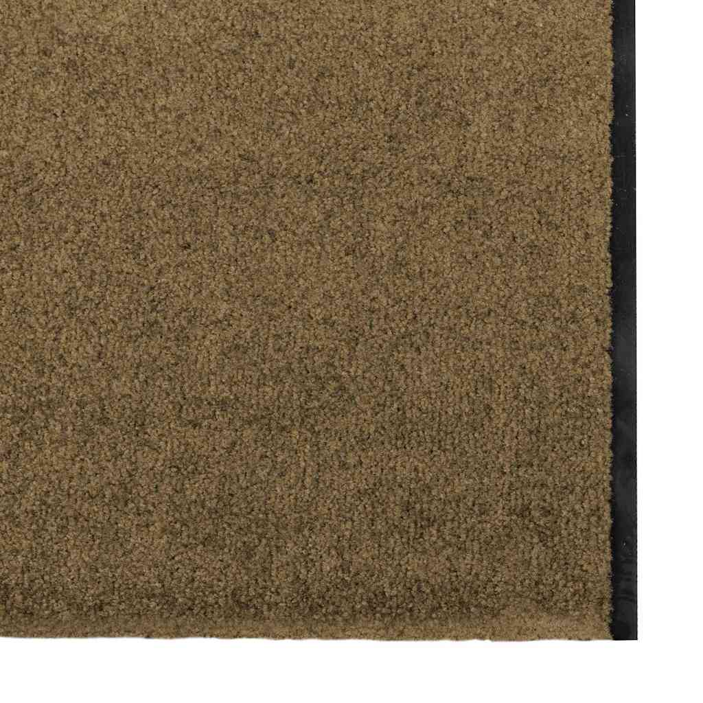 Tappetino Marrone e Nero 120 x 400 cm 100% Poliammide