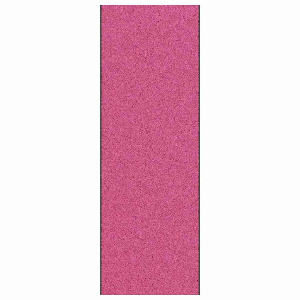 Tappetino Rosa e Nero 120 x 350 cm 100% Poliammide