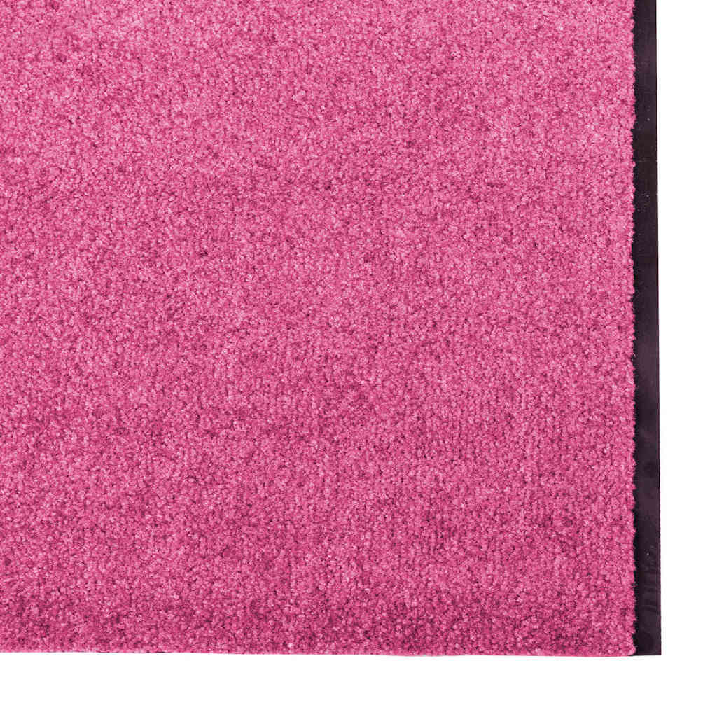 Tappetino Rosa e Nero 120 x 350 cm 100% Poliammide