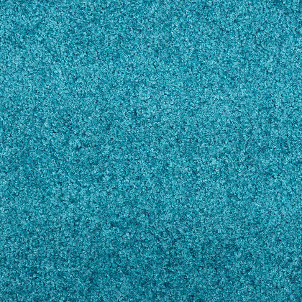 Tappetino Ciano e Nero 120 x 350 cm 100% Poliammide