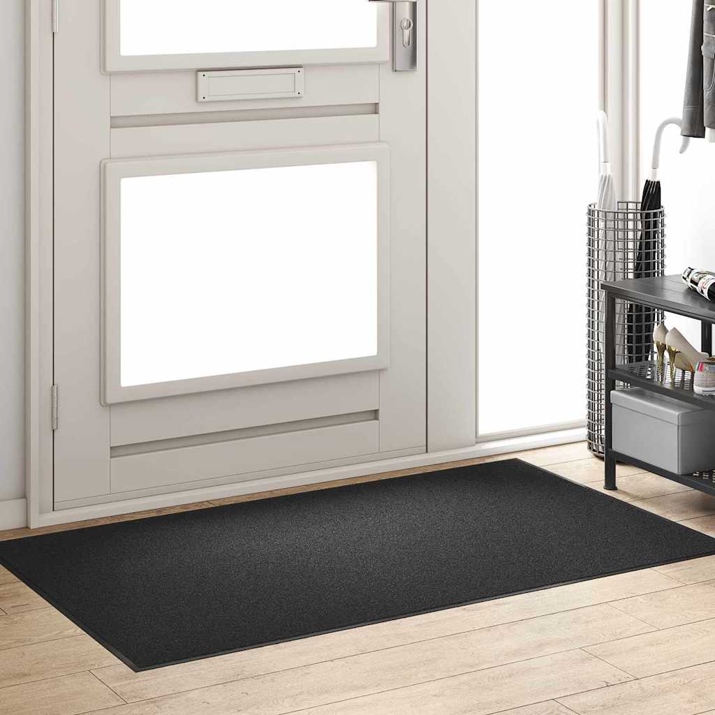 Tappetino Nero 90 x 150 cm 100% Poliammide