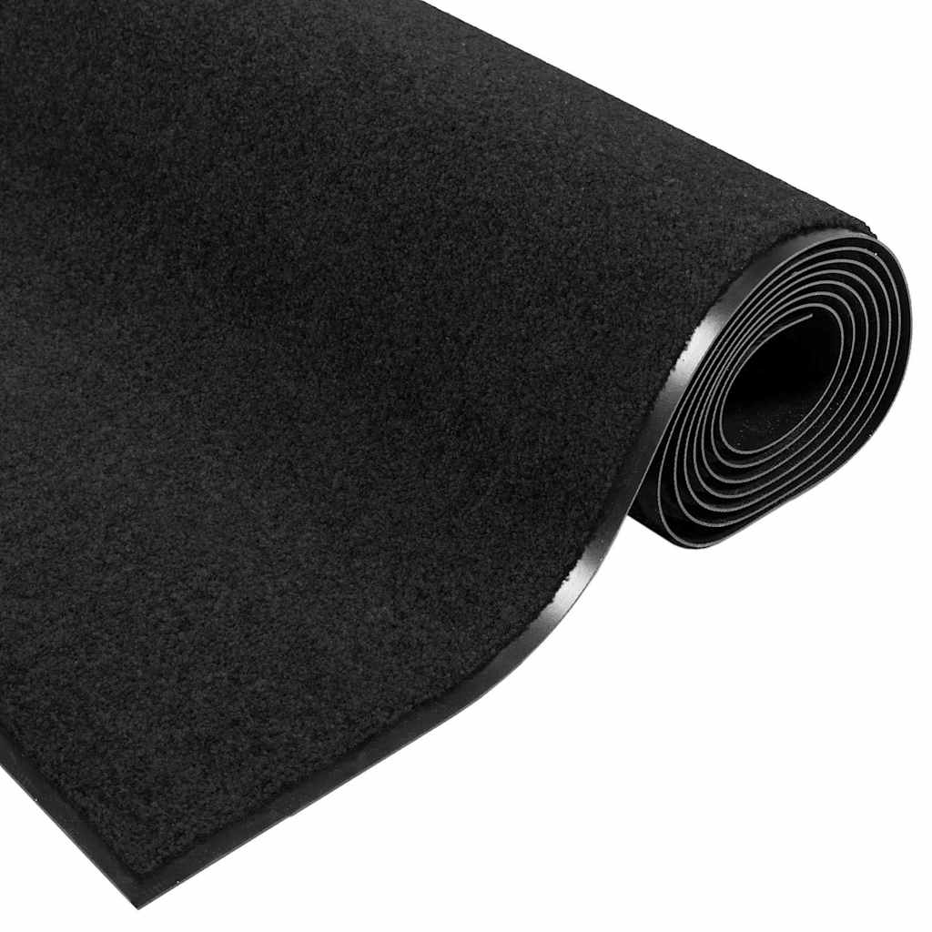 Tappetino Nero 120 x 300 cm 100% Poliammide