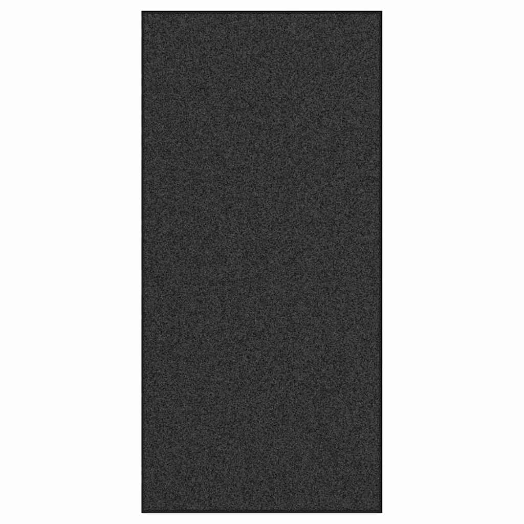 Tappetino Antracite e Nero 120 x 250 cm 100% Poliammide