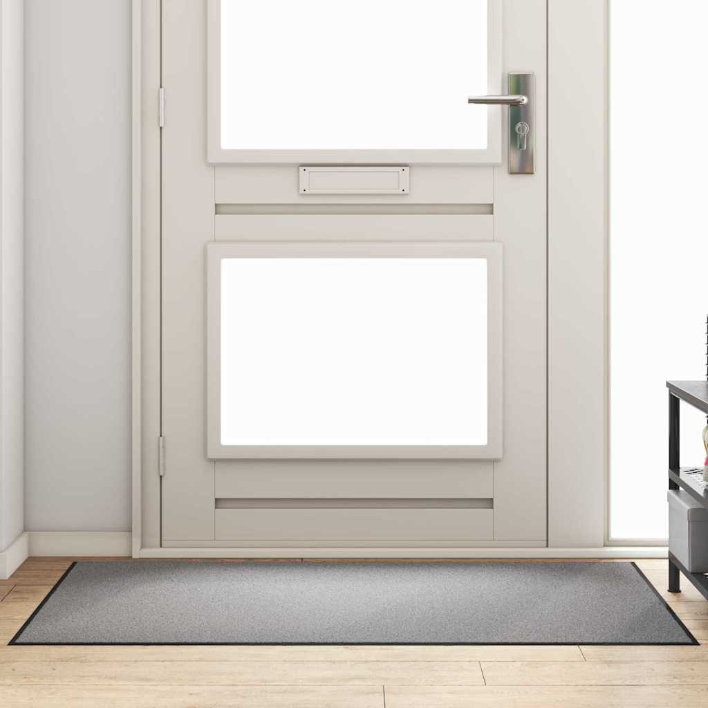 Tappetino Grigio e Nero 90 x 150 cm 100% Poliammide