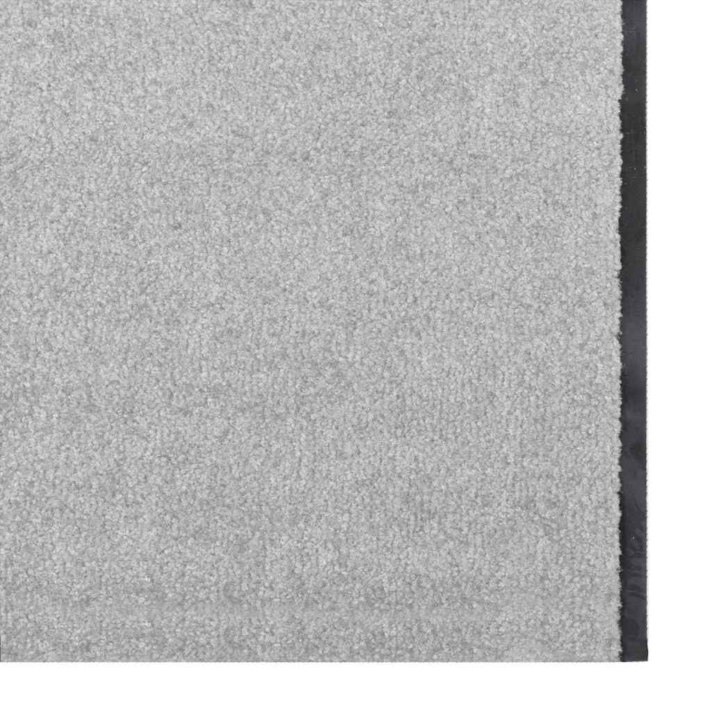 Tappetino Grigio e Nero 120 x 350 cm 100% Poliammide
