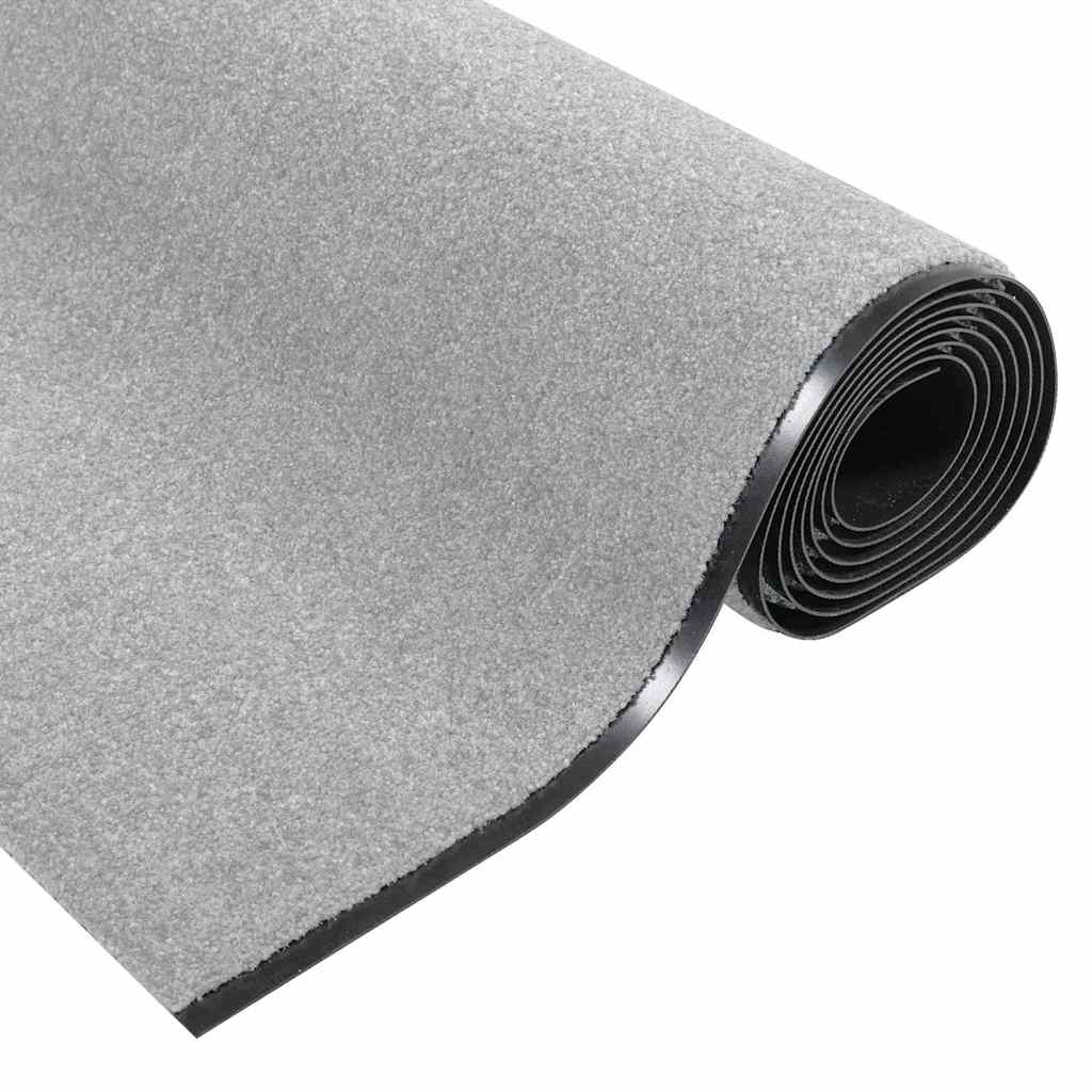 Tappetino Grigio e Nero 120 x 350 cm 100% Poliammide