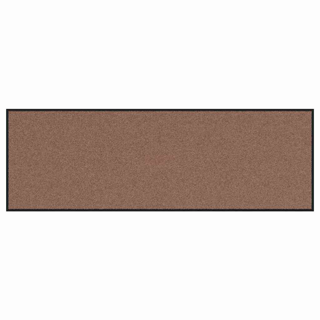Tappetino Marrone e Nero 60 x 180 cm 100% Poliammide