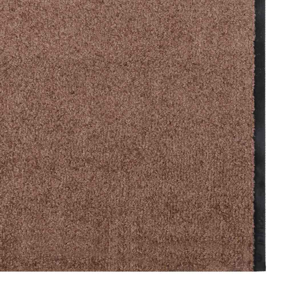 Tappetino Marrone e Nero 120 x 400 cm 100% Poliammide