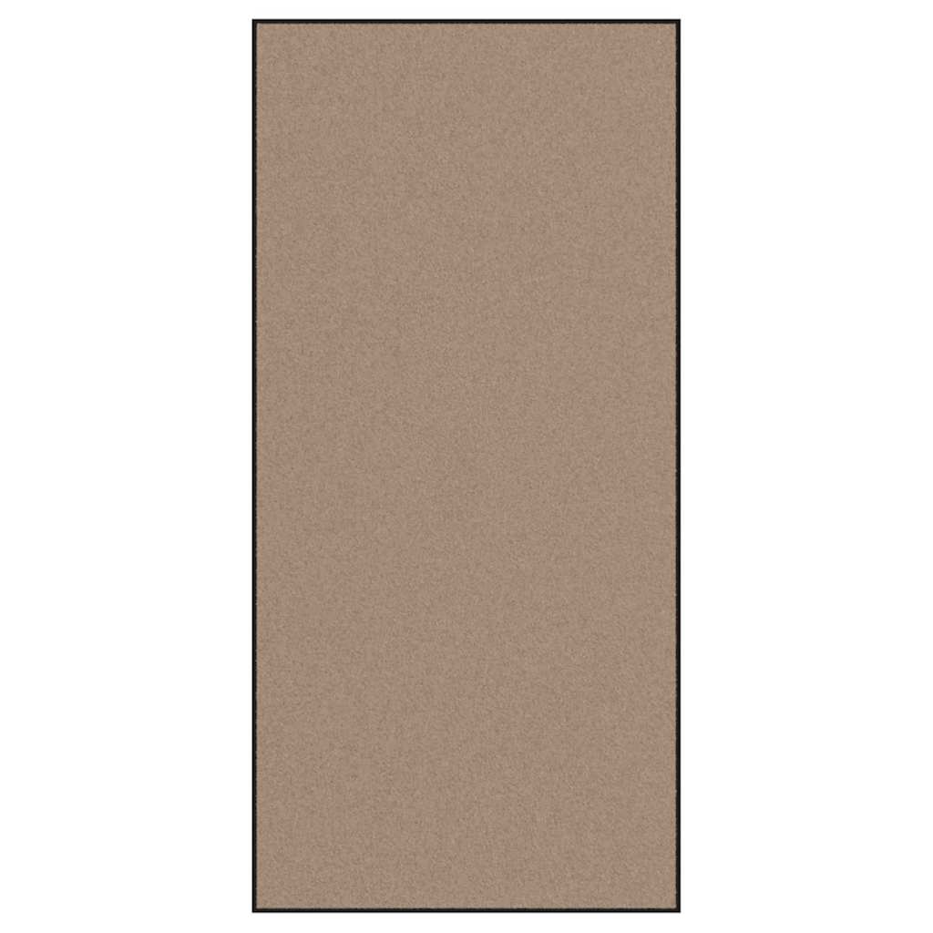 Tappetino Beige e Nero 120 x 250 cm 100% Poliammide
