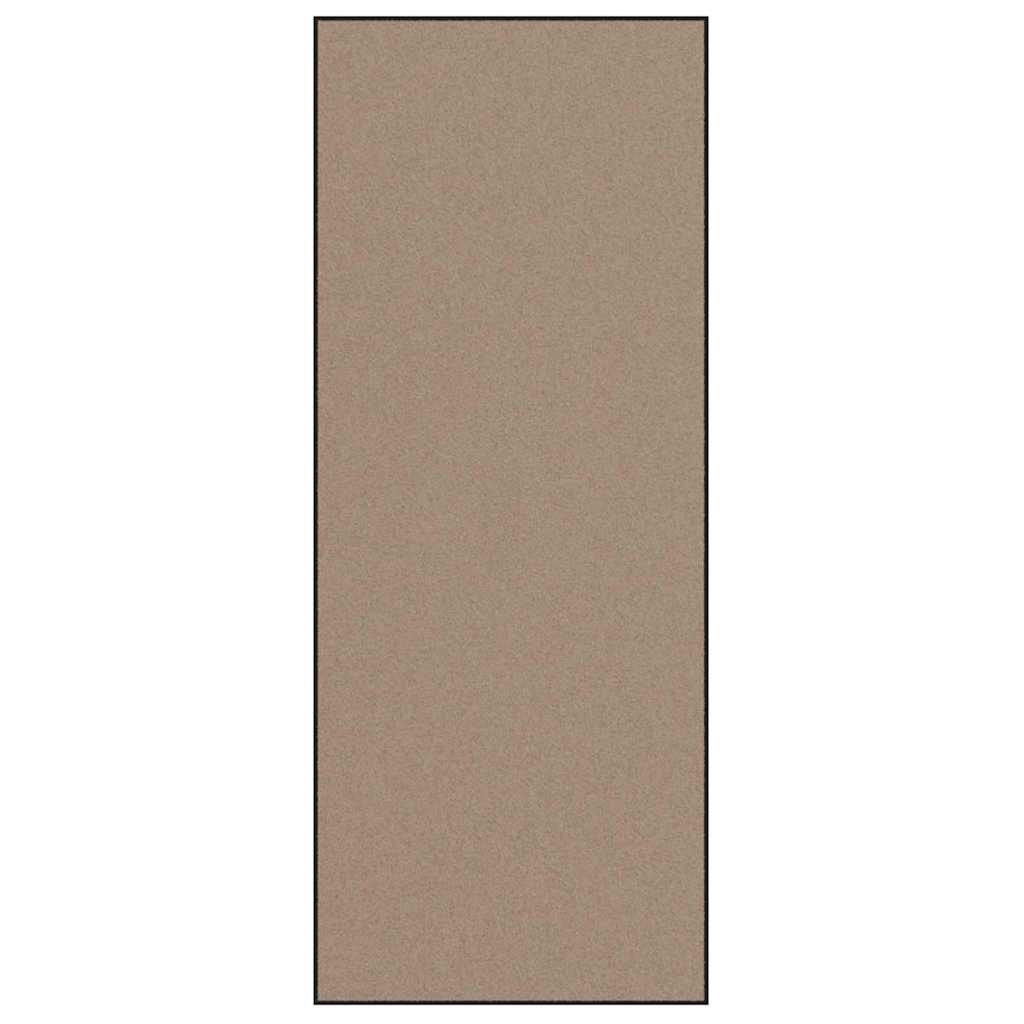 Tappetino Beige e Nero 120 x 300 cm 100% Poliammide