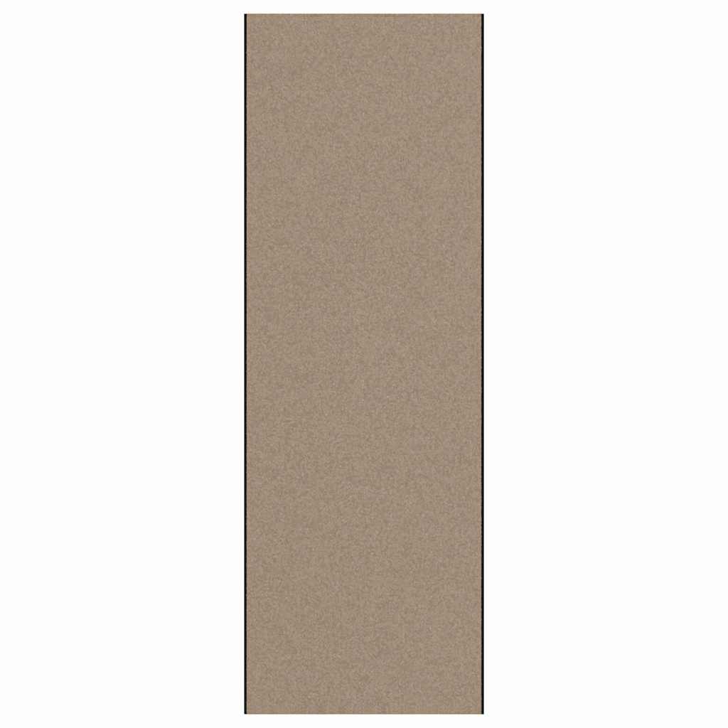 Tappetino Beige e Nero 120 x 350 cm 100% Poliammide