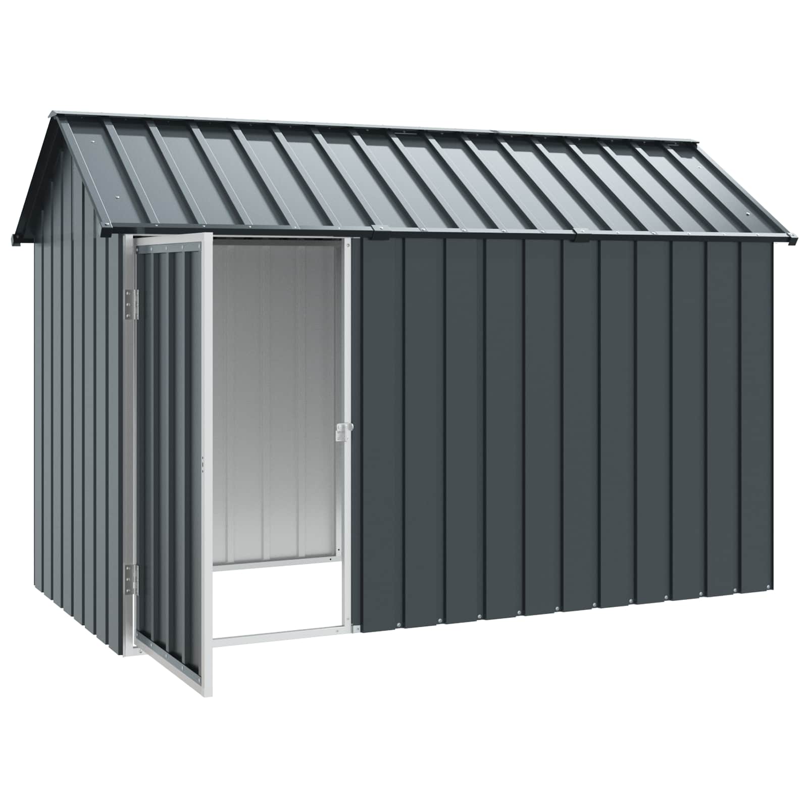 Gabbia per uccelli Antracite 215 x 112 x 141 cm Acciaio zincato