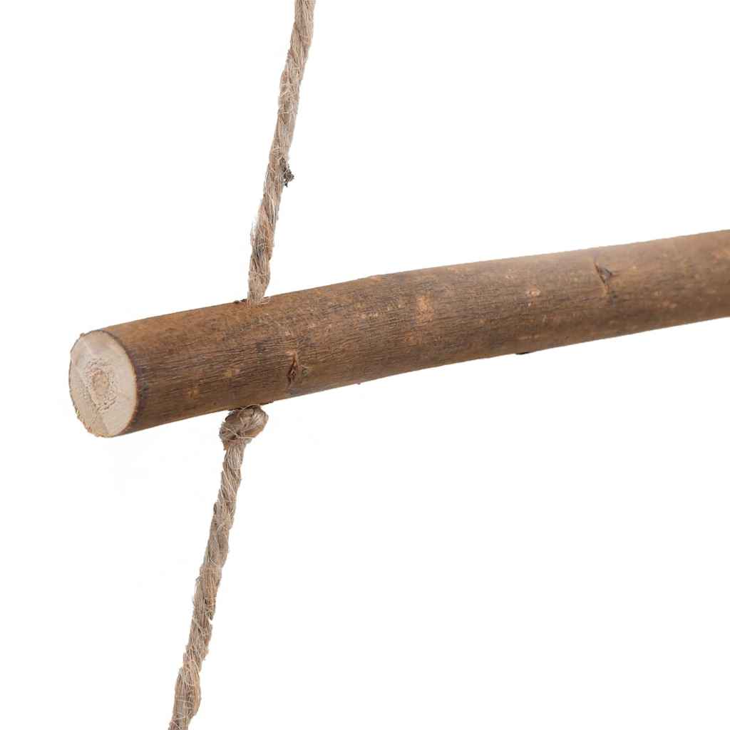 Alberi di Natale sospesi con stelle in alto 2 pz 55x120 cm Ramo naturale