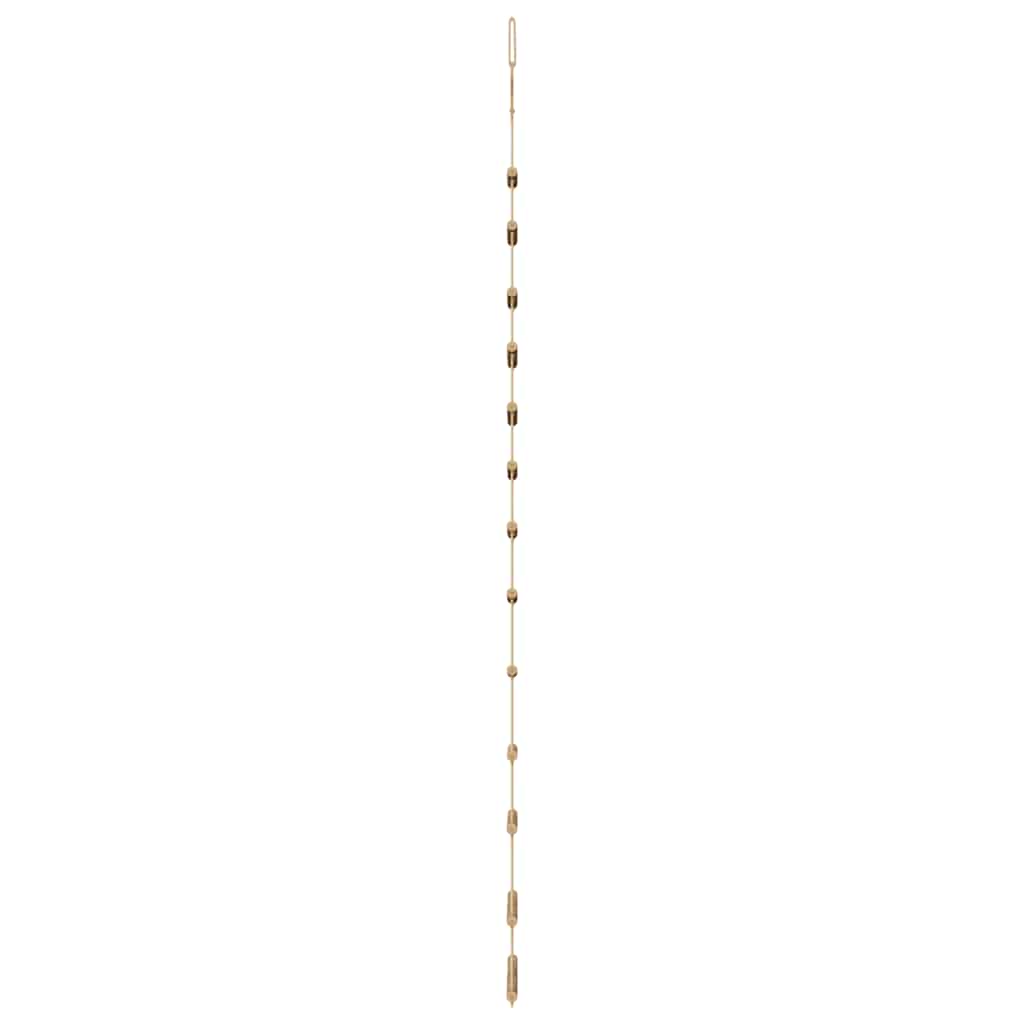 Albero di Natale sospeso con stella superiore 86x180 cm Ramo naturale