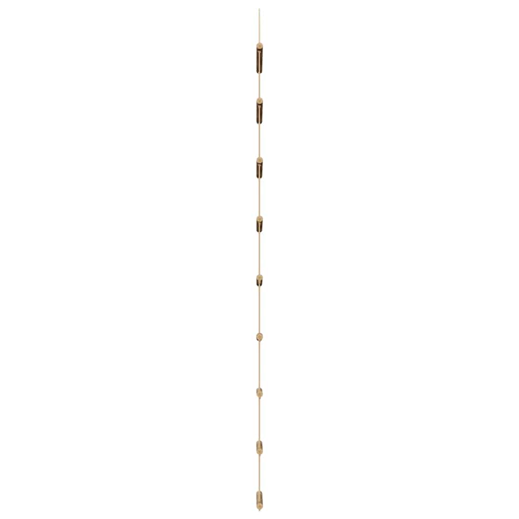 Decorazione da Parete a Forma di Scala 50x150 cm Ramo Naturale