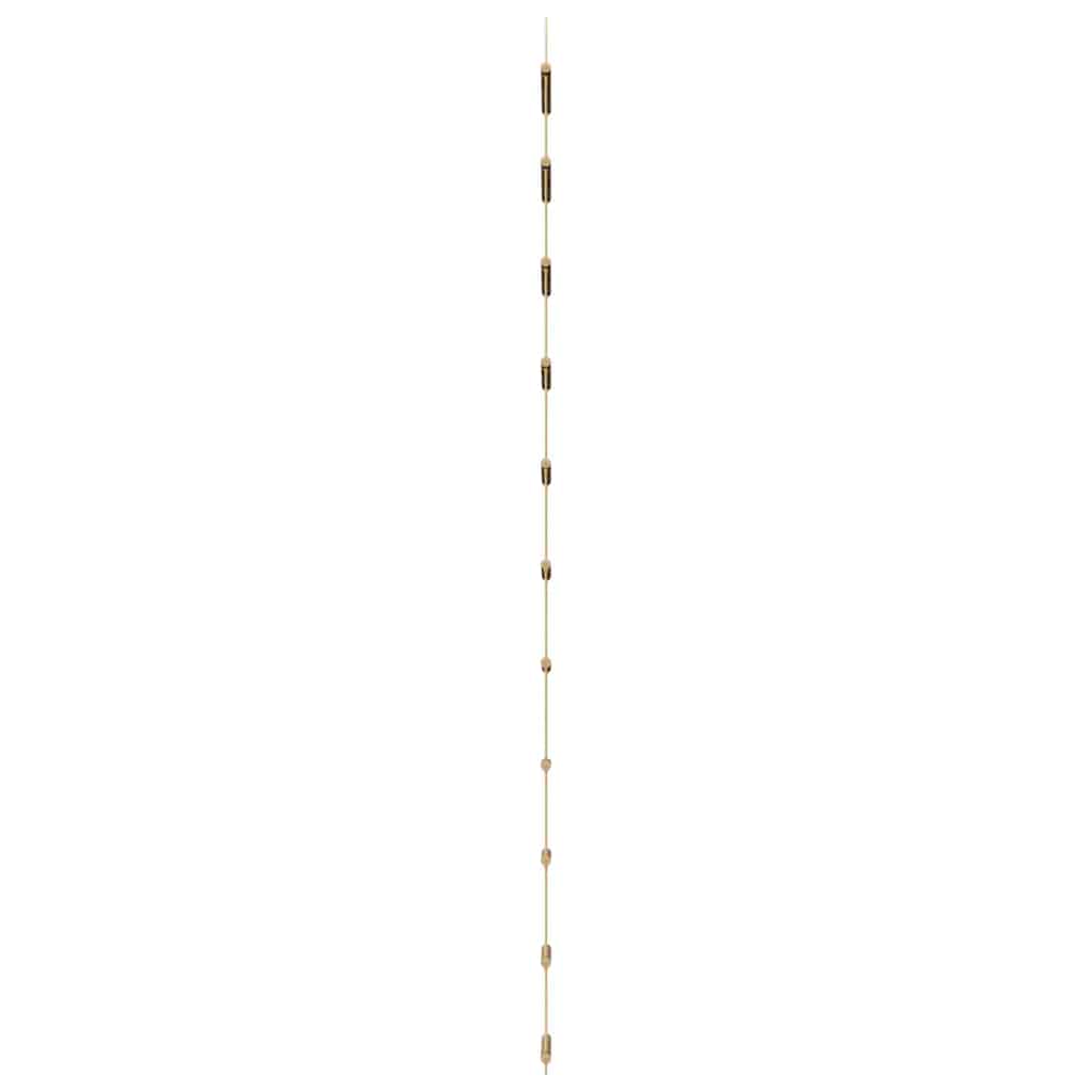 Decorazione da Parete a Forma di Scala 50x200 cm Ramo Naturale
