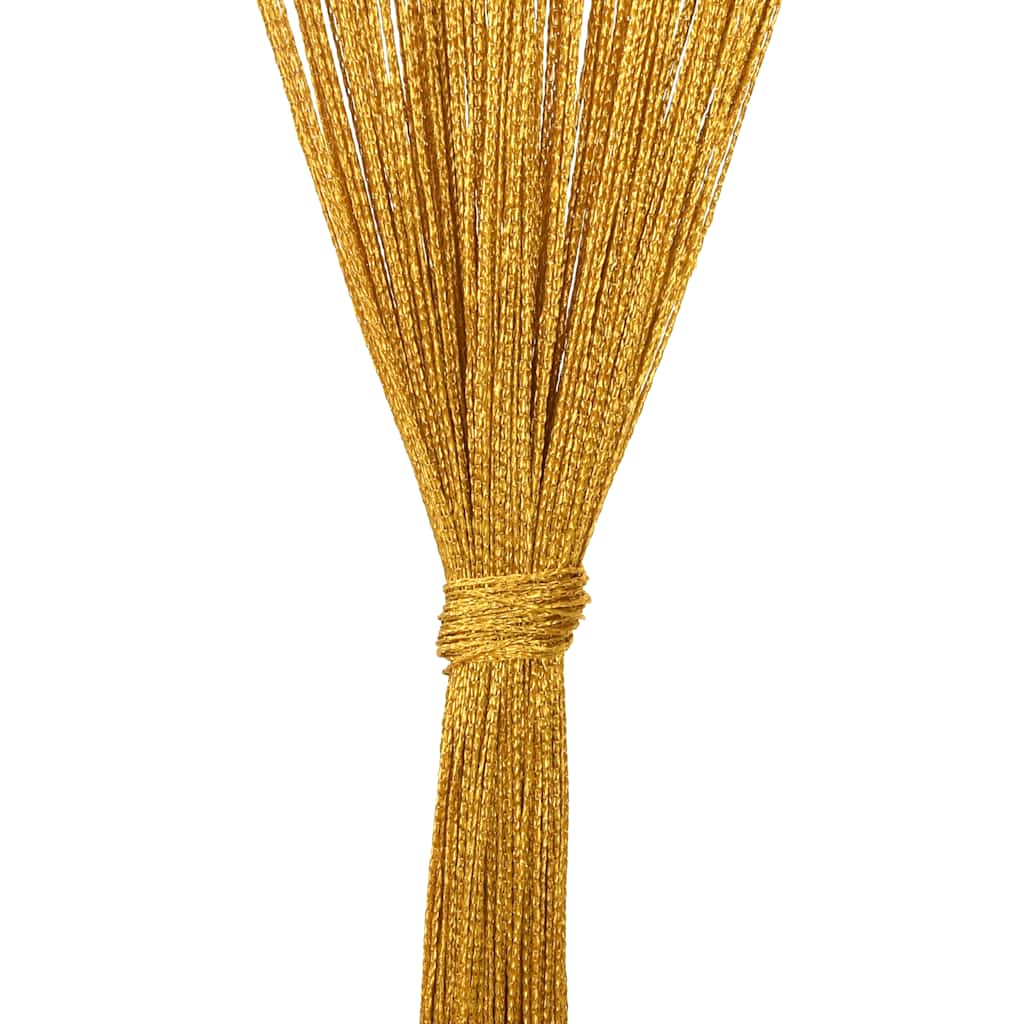 Tende a Filo 2 pz Oro 100x250 cm