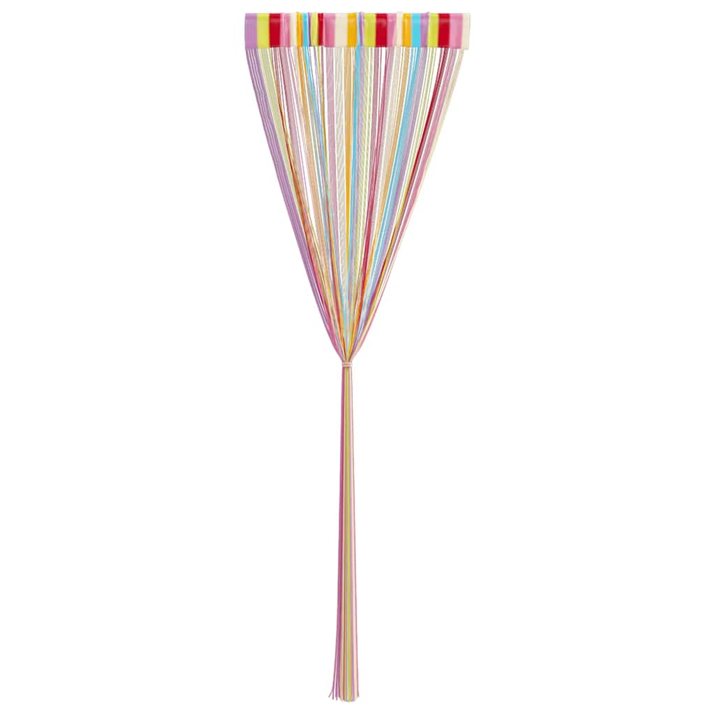 Tende a Filo 2 pz Multicolore 100x250 cm