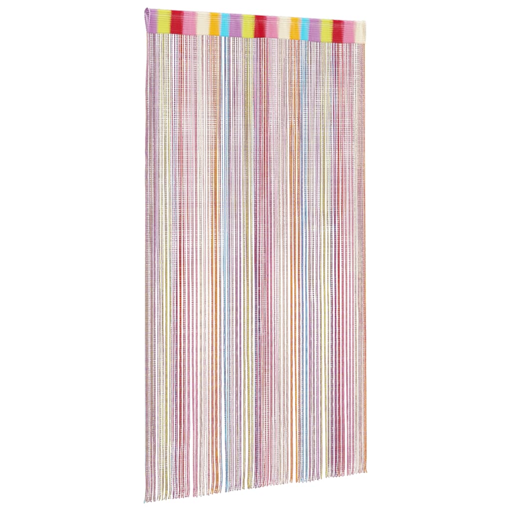 Tende a Filo 2 pz Multicolore 140x250 cm