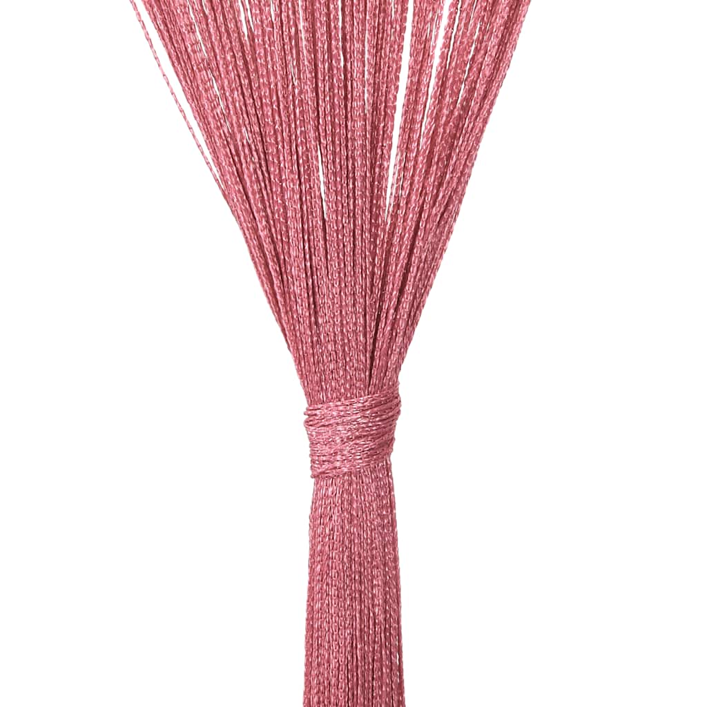 Tende a Filo 2 pz Rosa 140x250 cm