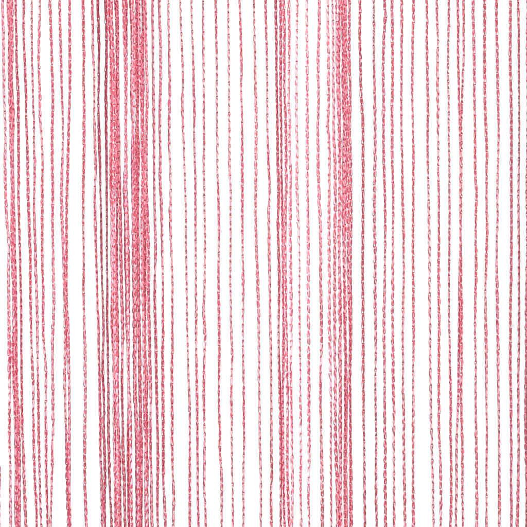 Tende a Filo 2 pz Rosa 140x250 cm