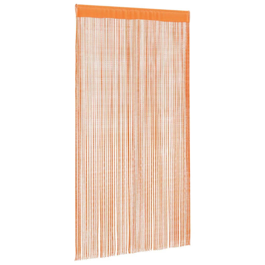 Tende a Filo 2 pz Arancio 140x250 cm