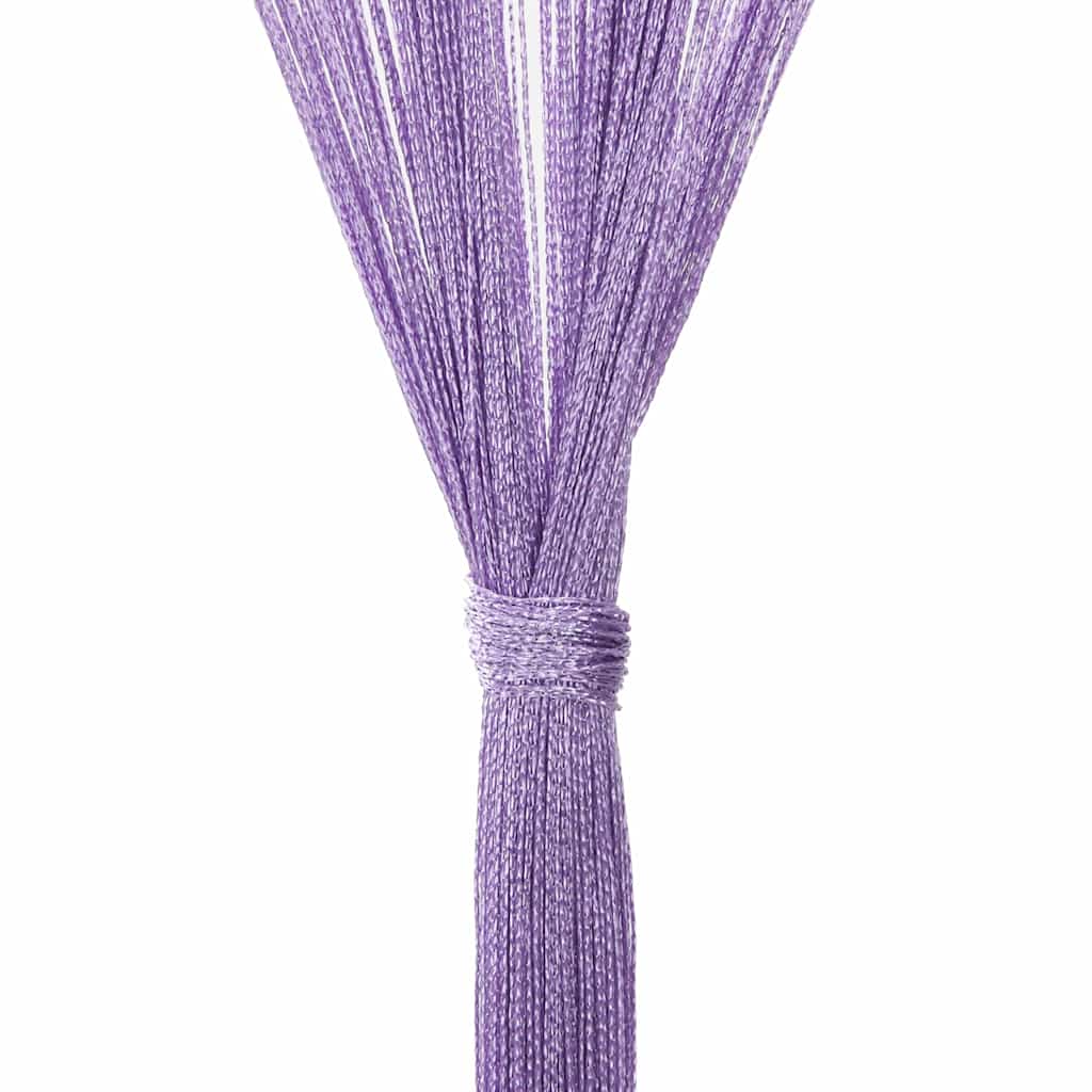 Tende a Filo 2 pz Viola 100x250 cm