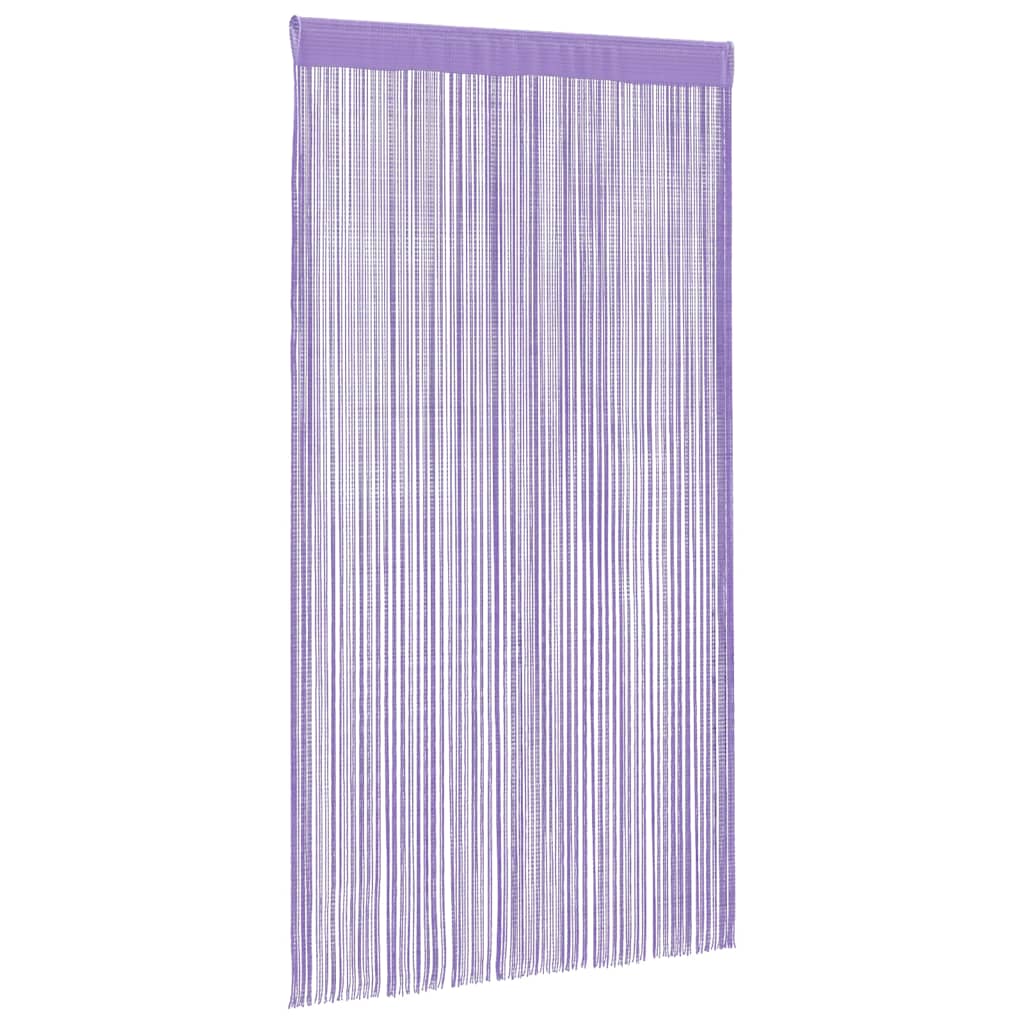 Tende a Filo 2 pz Viola 140x250 cm