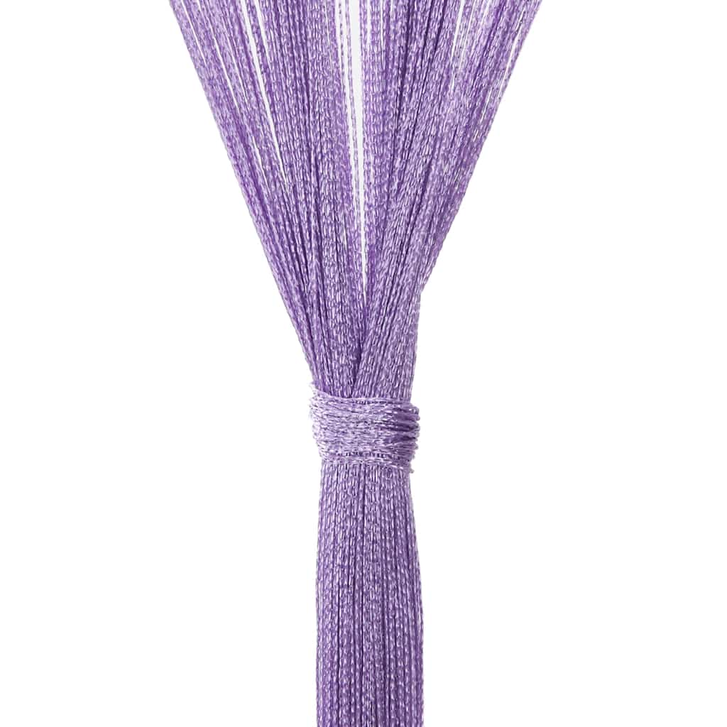 Tende a Filo 2 pz Viola 140x250 cm