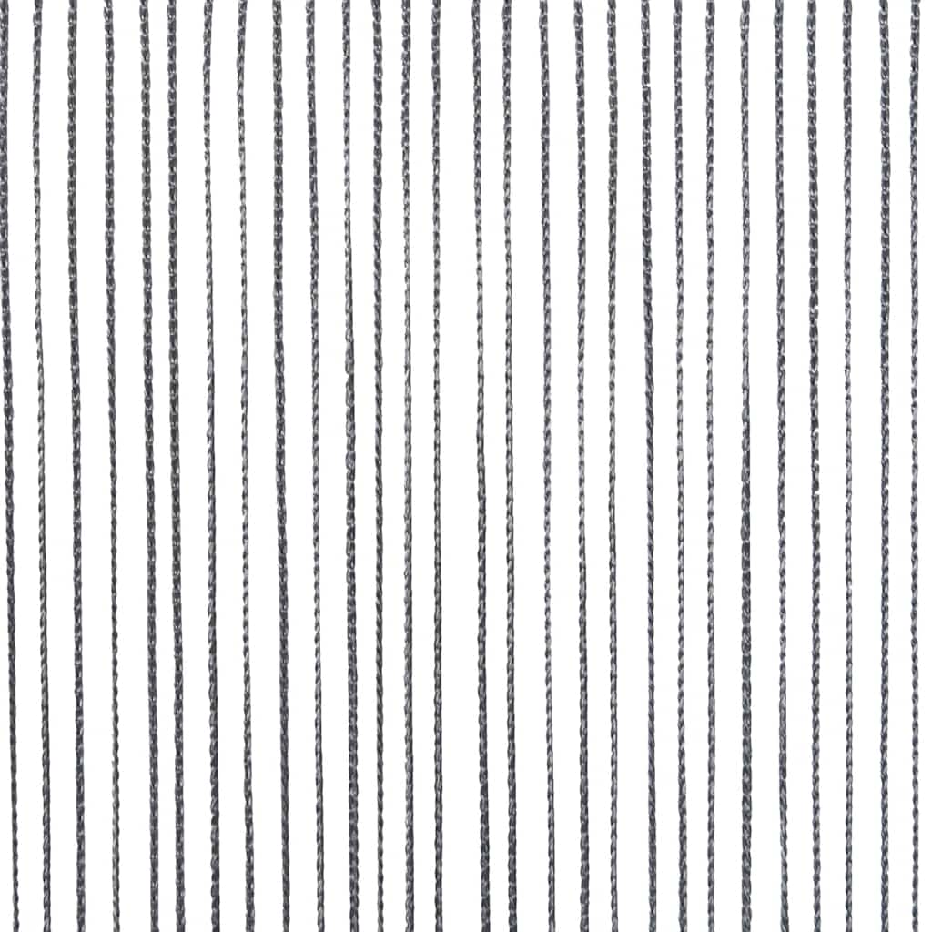 Tende a fili 2 pz Antracite 100x250 cm