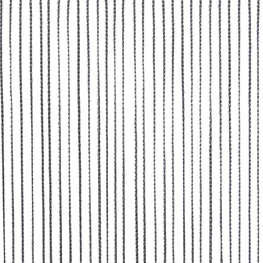 Tende a fili 2 pz Antracite 140x250 cm