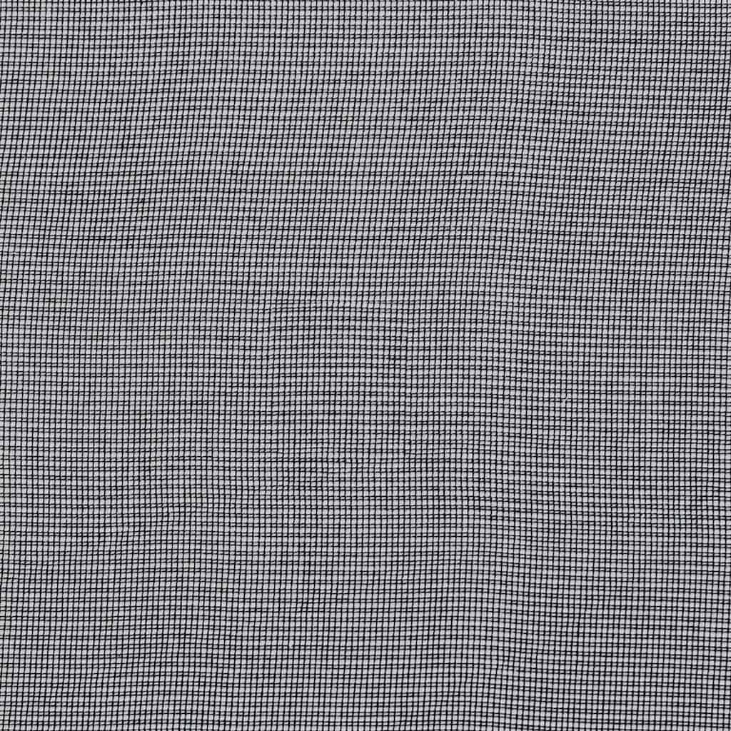 Tende in Voile con Occhielli 2 pz Nero 140x245 cm