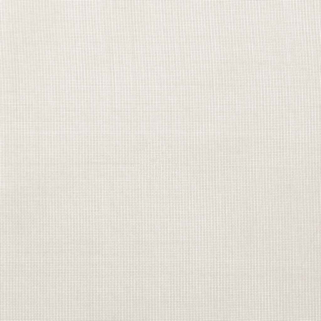 Tende in Voile con Occhielli 2 pz Crema 140x245 cm