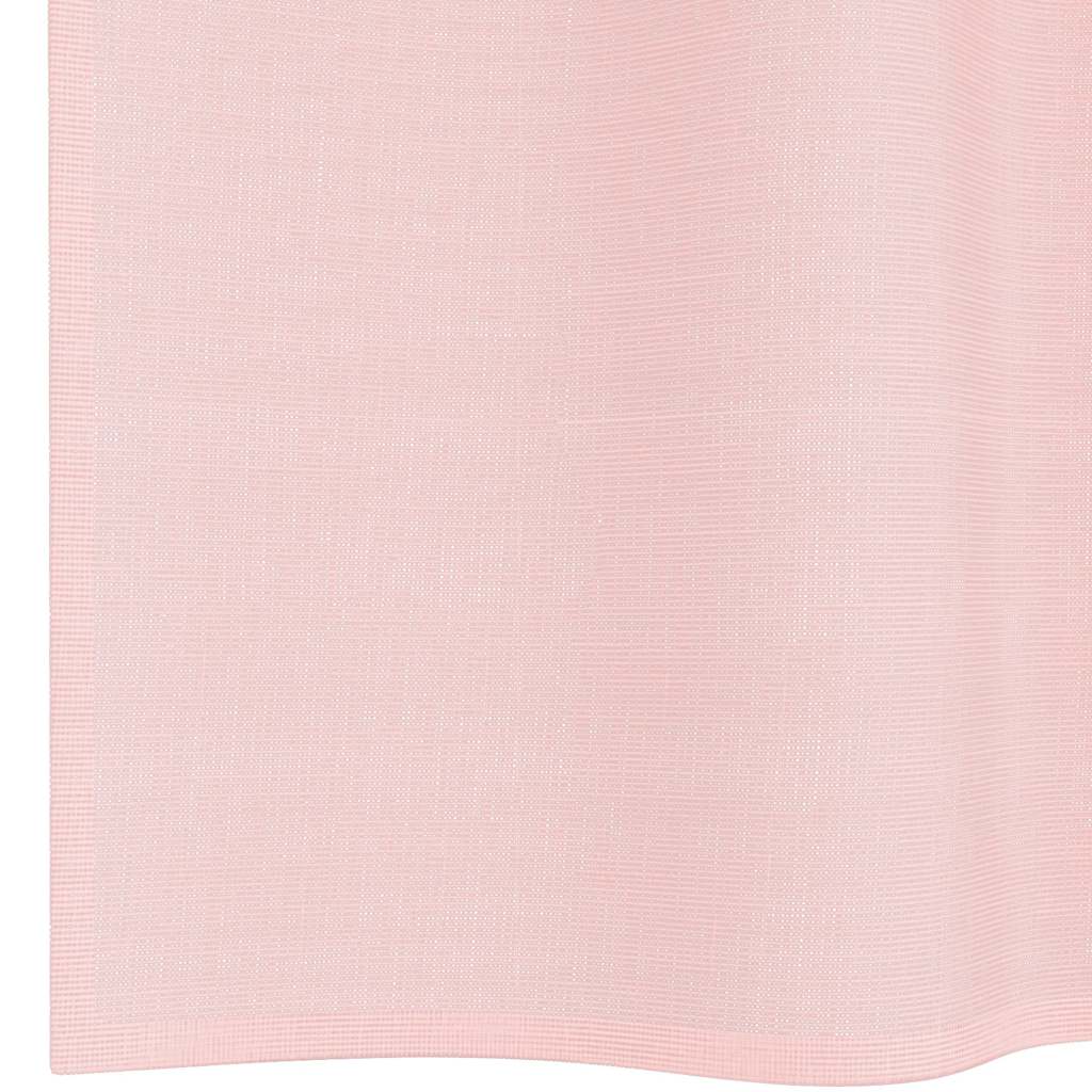 Tende in Voile con Occhielli 2 pz Rosa Chiaro 140x225 cm