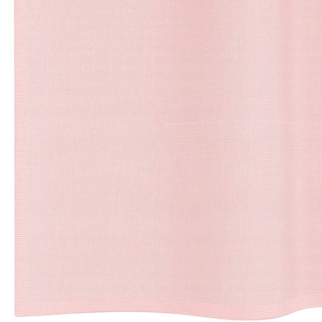 Tende in Voile con Occhielli 2 pz Rosa Chiaro 140x260 cm
